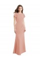 Affordable Sleeveless High Neck Soft Chiffon Bliss Pink Long Prom Dress Canada