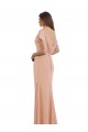 Affordable Sleeveless High Neck Soft Chiffon Bliss Pink Long Prom Dress Canada
