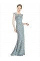 Affordable Cap Sleeves Off the Shoulder Lace Long Prom Dress Canada