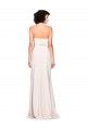 Affordable Sleeveless Strapless Stretch Crepe Mermaid Long Prom Dress Canada