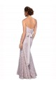 Affordable Sleeveless Sweetheart Lace Long Prom Dress Canada