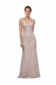 Affordable Cap Sleeves Sweetheart Lace Long Prom Dress Canada
