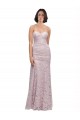 Affordable Sleeveless Sweetheart Lace Long Prom Dresses Canada