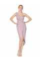 Affordable Sleeveless Sweetheart Soft Chiffon Primrose Cocktail Length High Low Prom Dress Canada