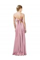 Affordable Sleeveless Square Neck Stretch Crepe Black Long Prom Dress Canada